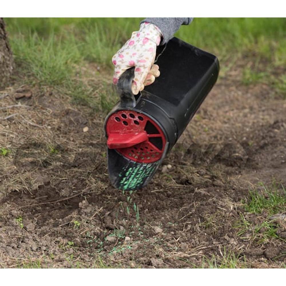 Earthshaker 80 oz. Hand Held Spreader with Dial, Individual Box - Hercitys