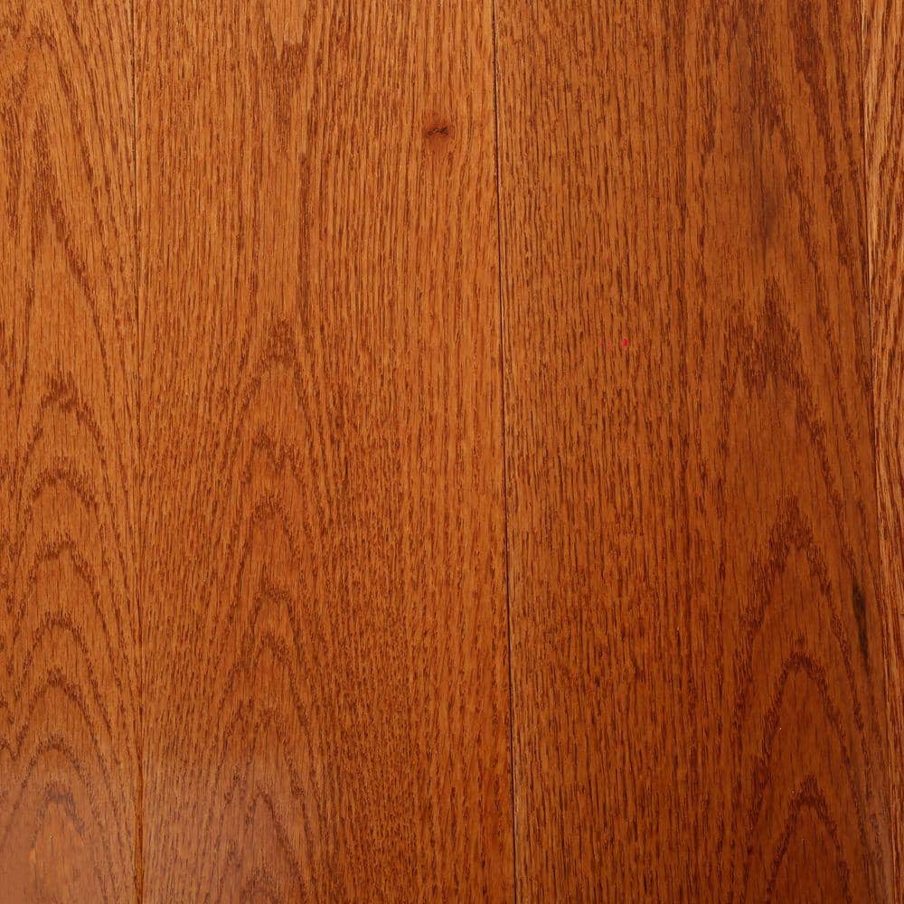 American Home Gunstock Oak 3/4 in. T x 5 in. W Smooth Solid Hardwood Flooring (23.5 sq.ft./ctn) - Hercitys