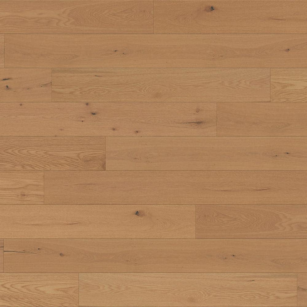 Rolling Quincy 1/2 in. T x 7.5 in. W Tongue and Groove Wire Brushed Engineered Hardwood Flooring (31.09 sq.ft./case) - Hercitys