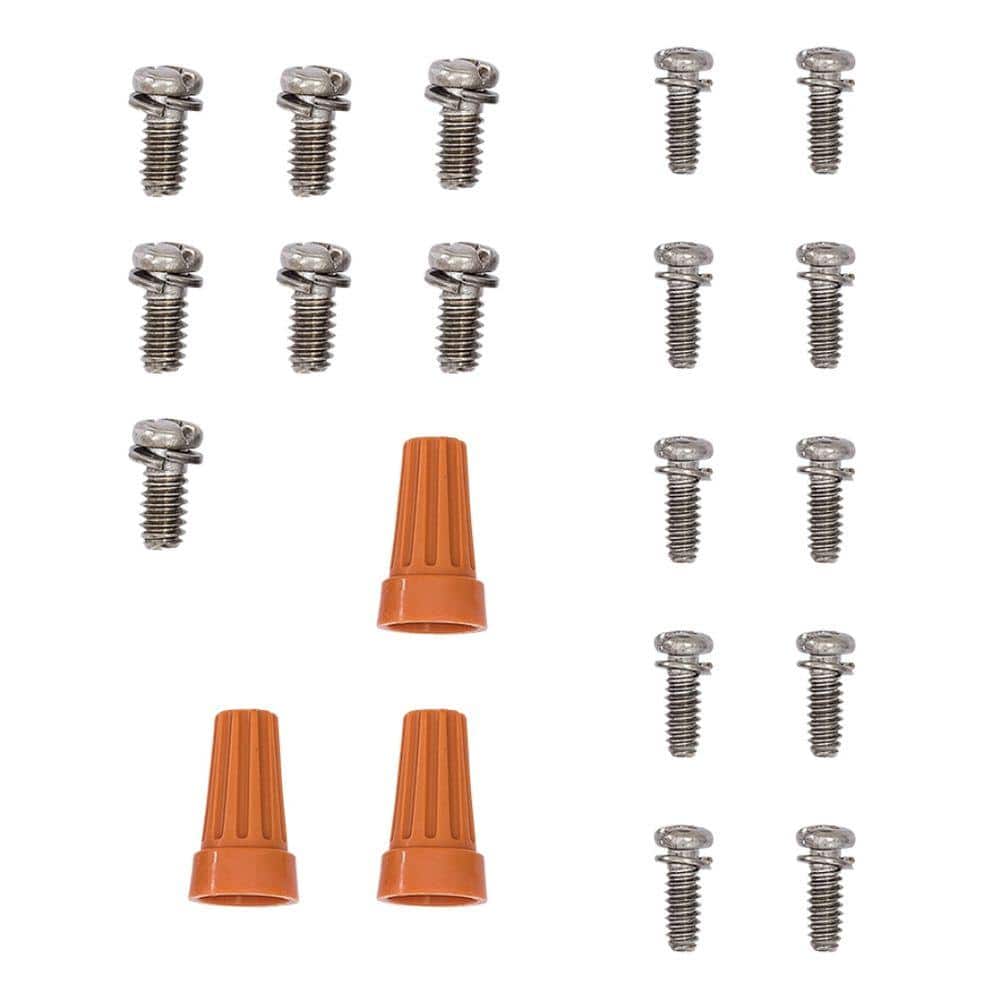 Mounting Hardware for Escape 68 in. Indoor/Outdoor Brushed Nickel Ceiling Fan - Hercitys