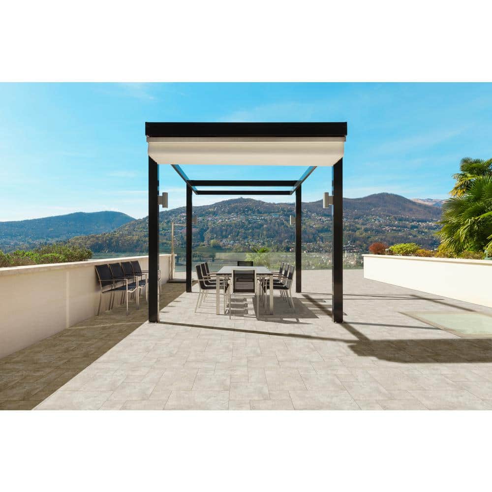 Trevi Silver Pattern 1.89 in. x 24 in. x 24 in. Matte Porcelain Paver Tile (8 sq. ft. /Case) - Hercitys