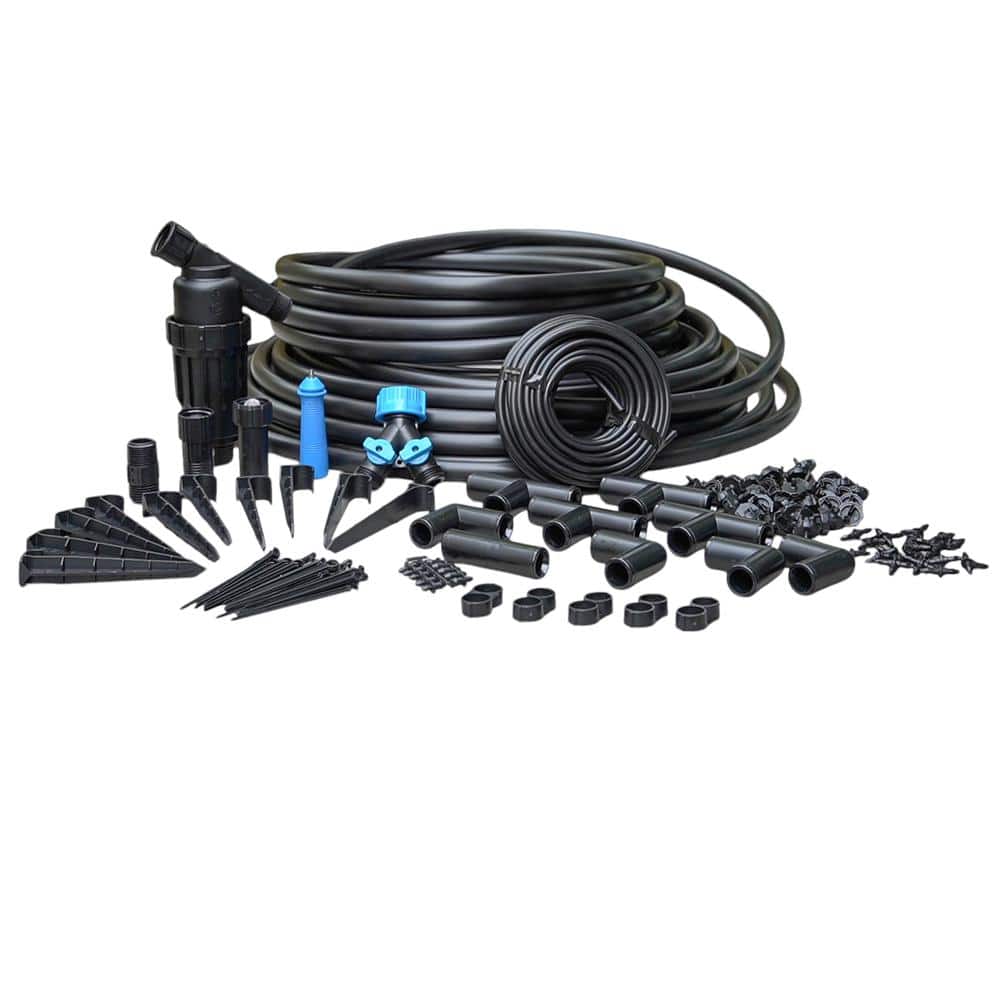 Complete Drip Kit for Rain Barrel Irrigation (for 50 Plants) - Hercitys