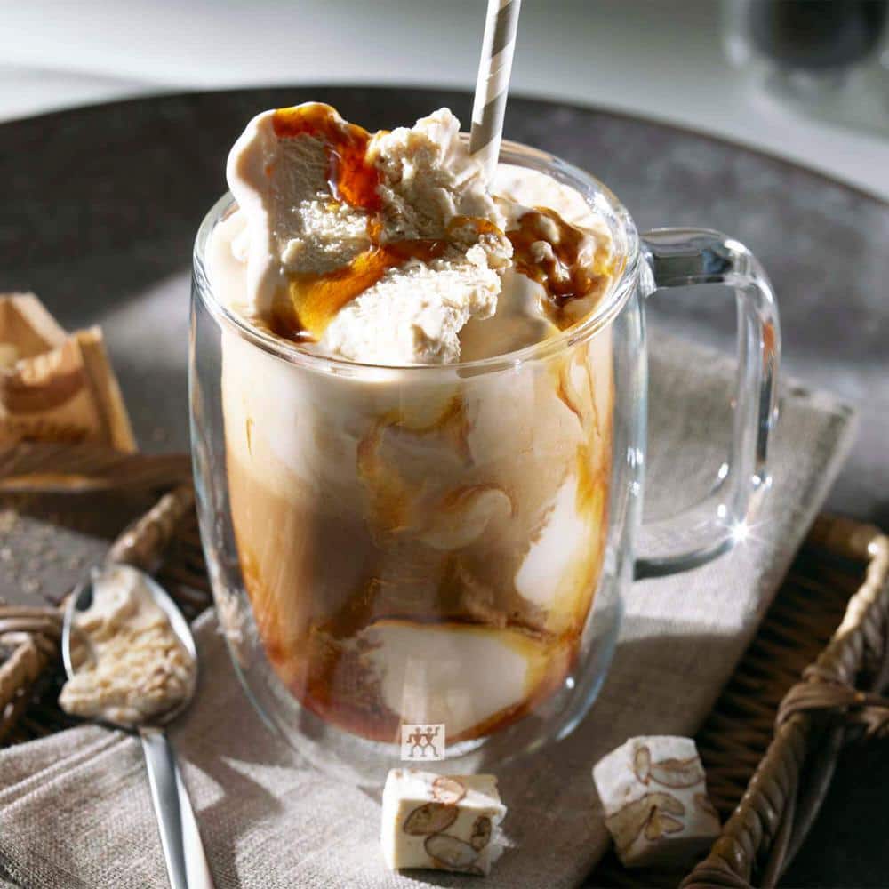 Sorrento Plus 2-pc Double-Wall Glass Coffee Mug Set, Clear - Hercitys