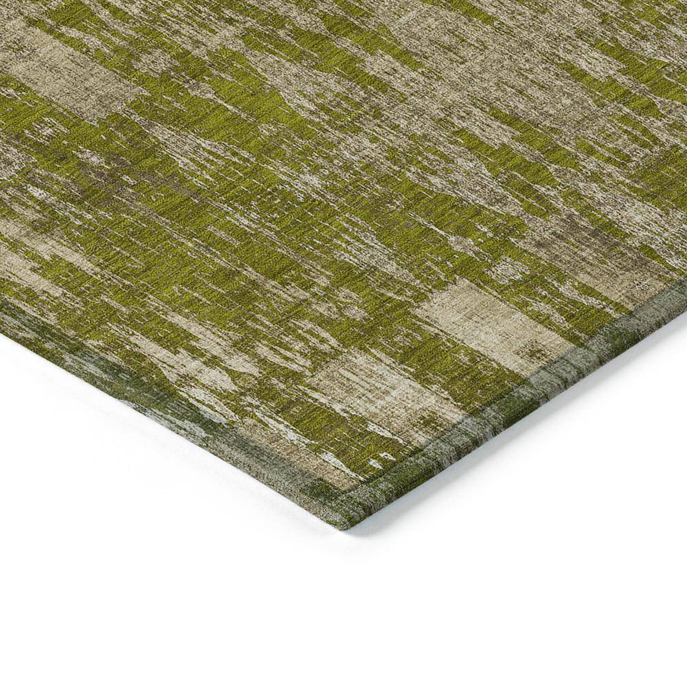 Chantille ACN580 Olive 5 ft. x 7 ft. 6 in. Machine Washable Indoor/Outdoor Geometric Area Rug - Hercitys