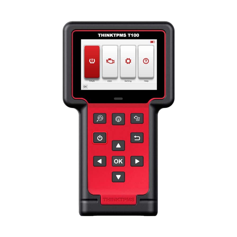 Tire Pressure System OBD2 Scanner & Relearn Car Code Reader Vehicle Diagnostic Tester Tool THINKTPMS T100 - Hercitys