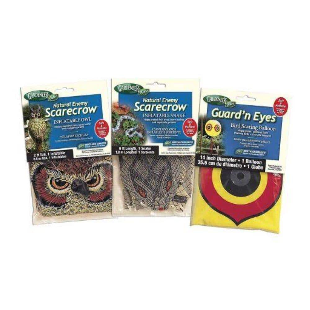 Trio of Inflatable Scarecrows - Hercitys