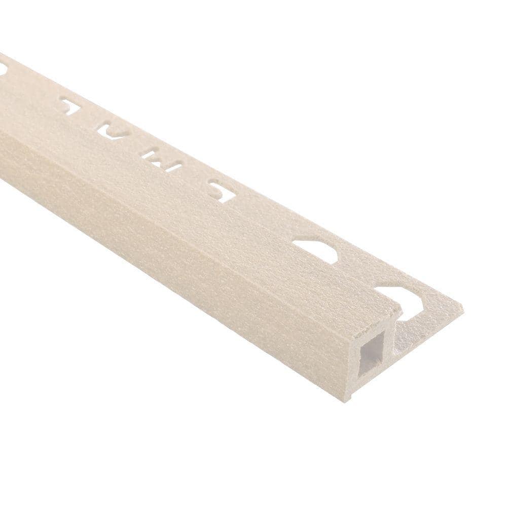 Novolistel Stone 3/8 in. x 98-1/2 in. Composite Maxi Tile Edging Trim - Hercitys