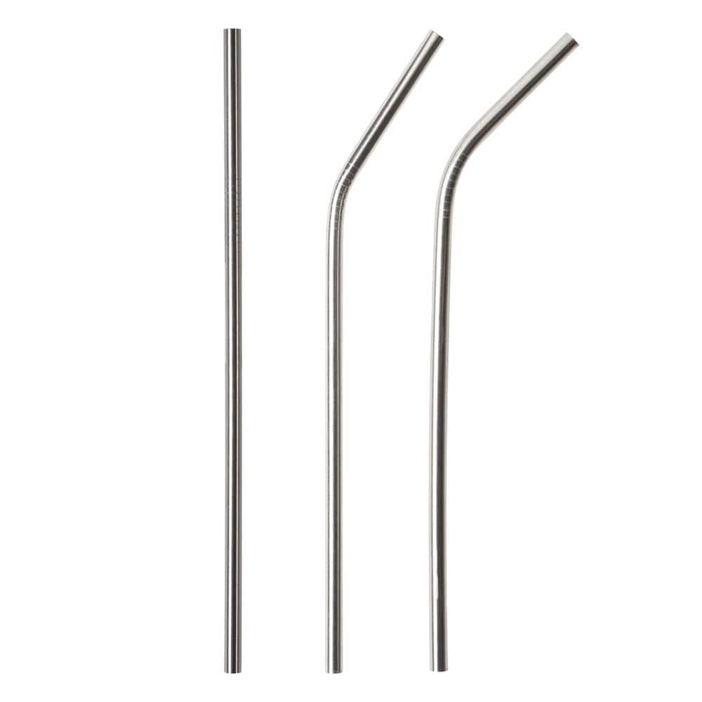 Eco-Friendly Reusable Stainless Steel with Including 2-Cleaning Brushes 14-Pack Straw Set - Hercitys