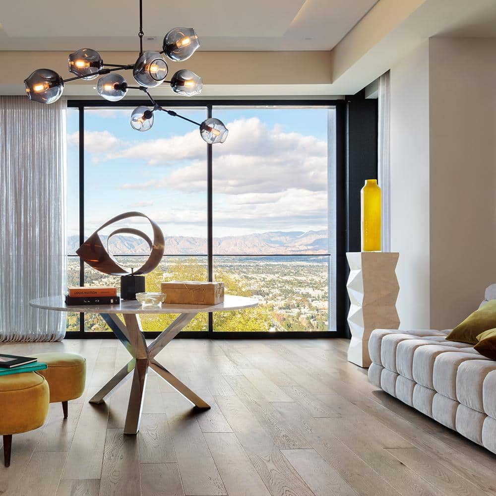 Point Loma French Oak 3/8 in. T x 6.5 in. W Click Lock Wire Brushed Engineered Hardwood Flooring (945.5 sq. ft./pallet) - Hercitys