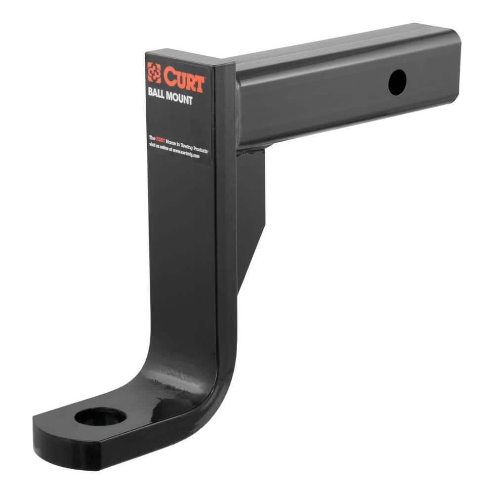 Class 4 10,000 lbs. 8 in. Drop Trailer Hitch Ball Mount Draw Bar (2 in. Shank, 9-3/8 in. Long) - Hercitys