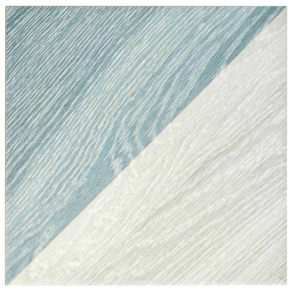Taco Melange Blue 6-1/2 in. x 6-1/2 in. Porcelain Floor and Wall Tile (6.0 sq. ft./Case) - Hercitys