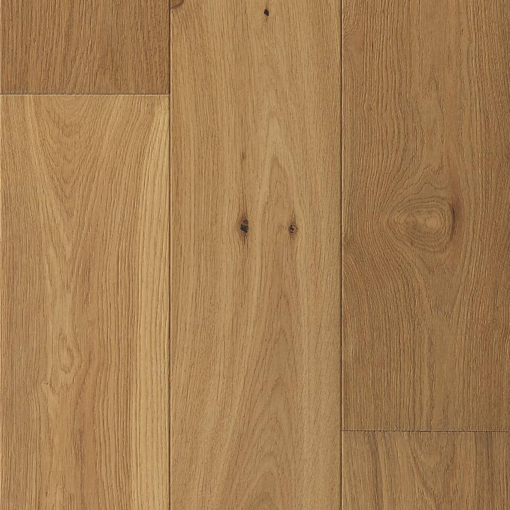 Hollister French Oak 3/8 in. T x 6.5 in. W Click Lock Wire Brushed Engineered Hardwood Flooring (945.5 sq. ft./pallet) - Hercitys