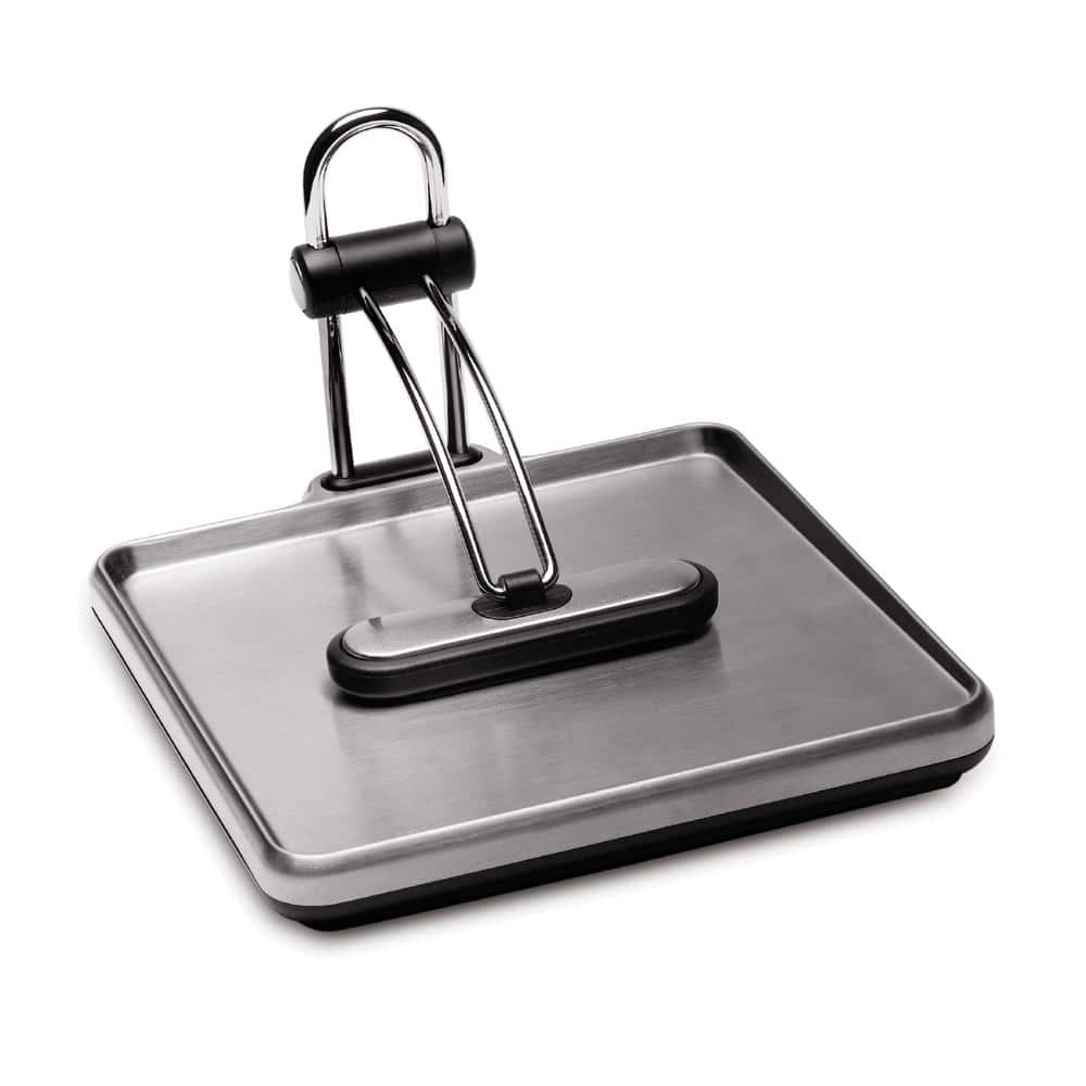 Quick Grip Napkin Holder, Brushed Stainless Steel - Hercitys
