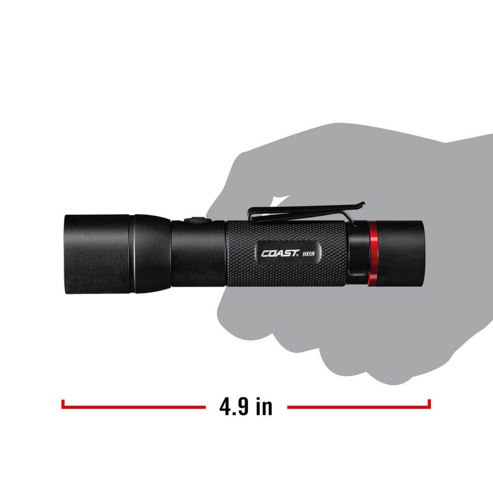 HX6R 800 Lumens LED Rechargeable Flashlight - Hercitys