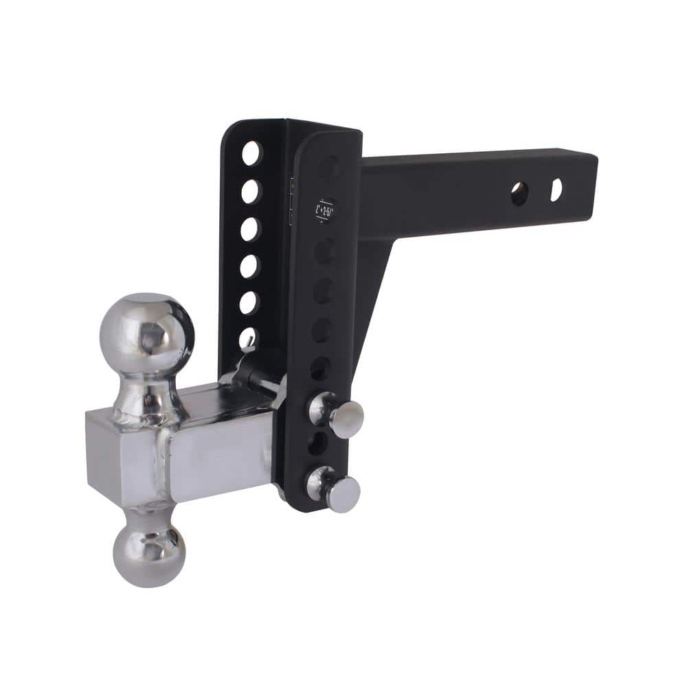Blackout 0 in. -6 in. Drop 14000 lbs. Capacity Class V Hitch – Adjustable (Dual Reversible 2 in. Plus 2-5/16 in.) - Hercitys