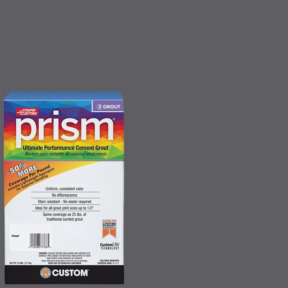 Prism #370 Dove Gray 17 lb. Ultimate Performance Grout - Hercitys