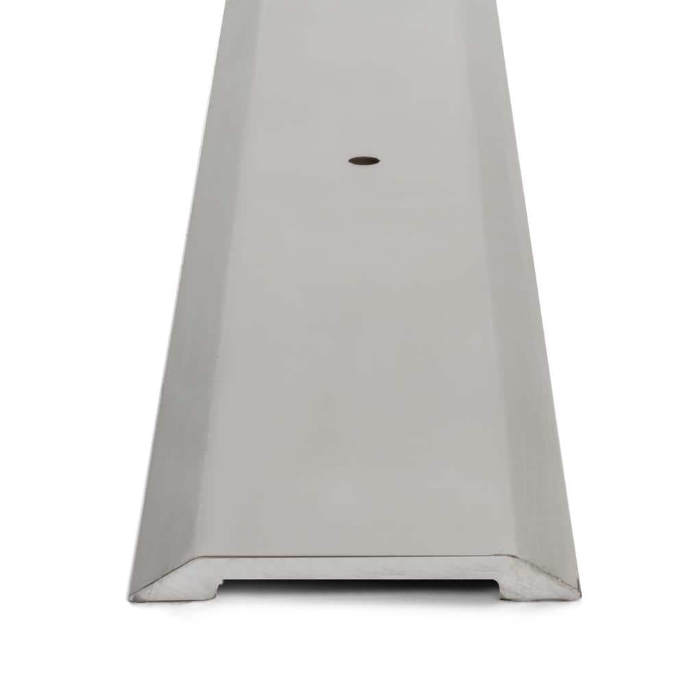 Satin Nickel 1-3/8 in. x 72 in. Seam Binder Transition Strip - Hercitys