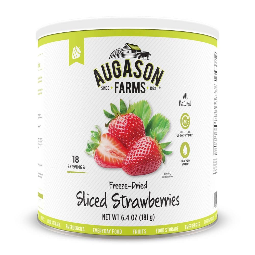 AF Fruit FD Strawberry Slices 6.4 oz. #10 - Hercitys