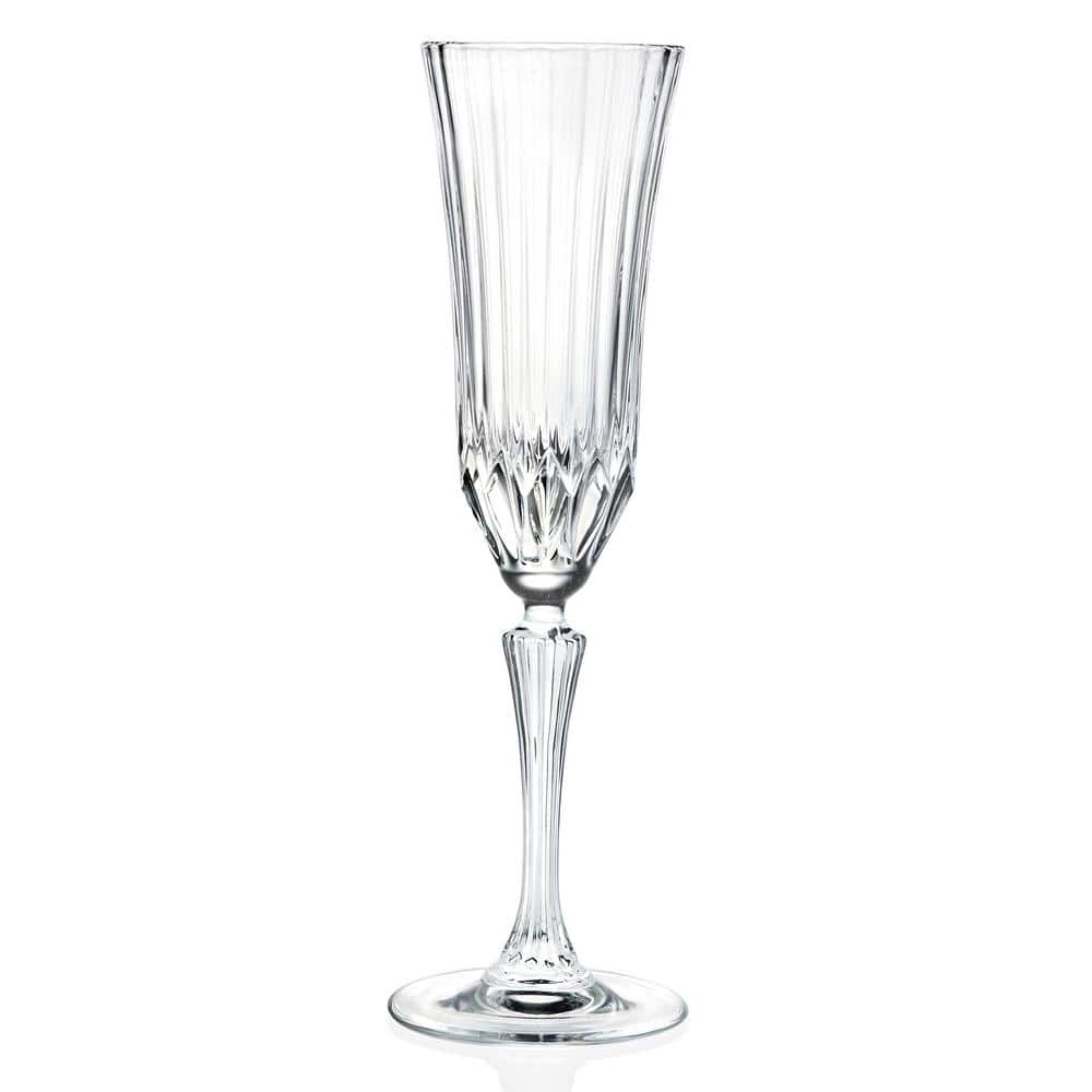 RCR Adagio Crystal Champagne Glass (Set of 6) - Hercitys