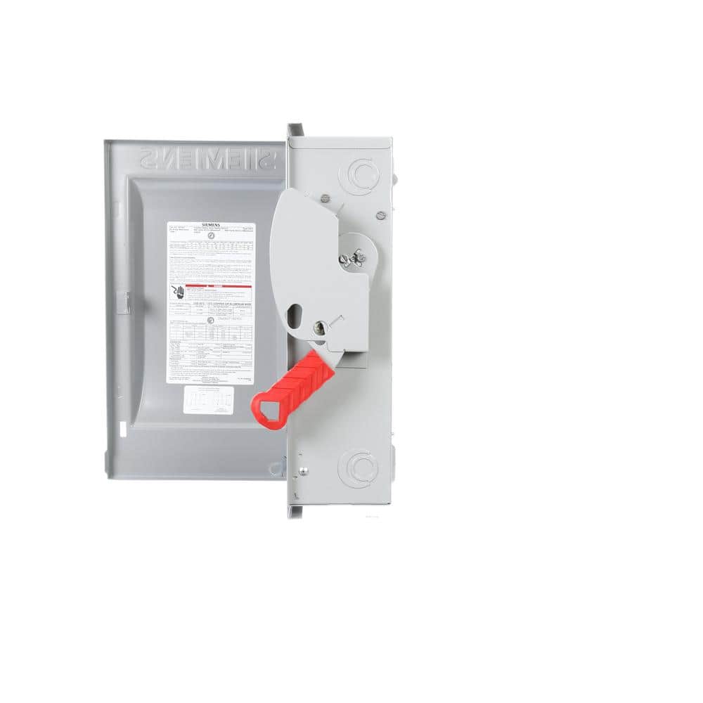 Heavy Duty 60 Amp 600-Volt 3-Pole Indoor Fusible Safety Switch - Hercitys