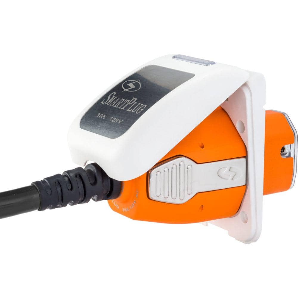 Combo Kit with Female Connector and Non-Metallic Inlet – 30 Amp, White - Hercitys