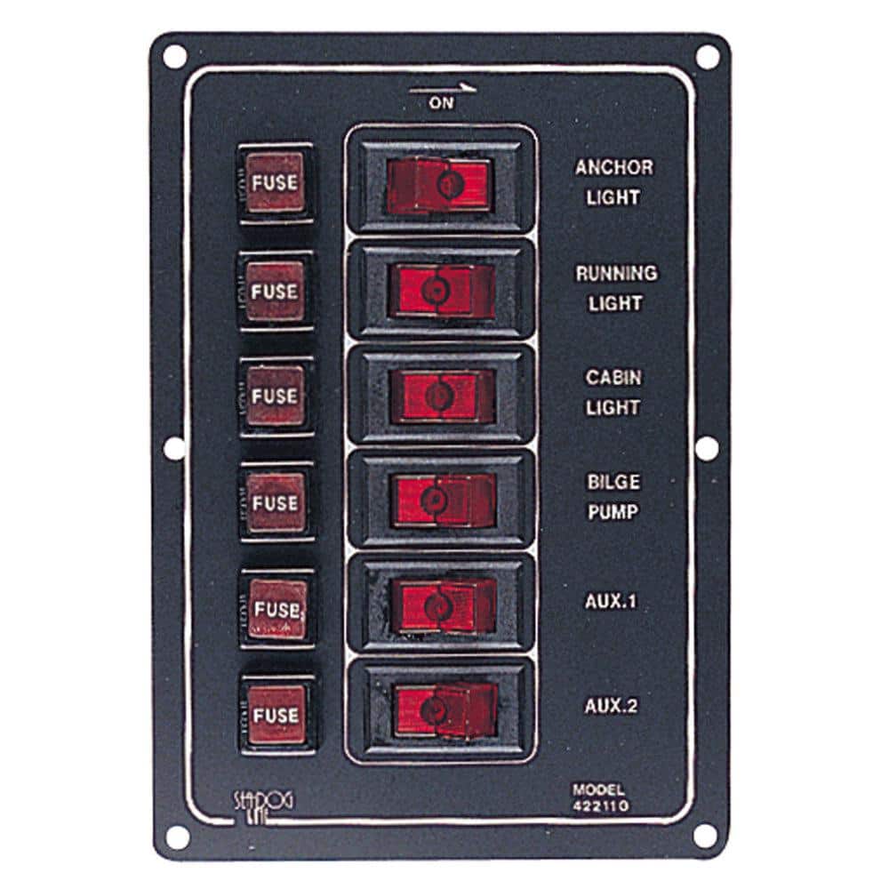 Aluminum Vertical Switch Panel - Hercitys