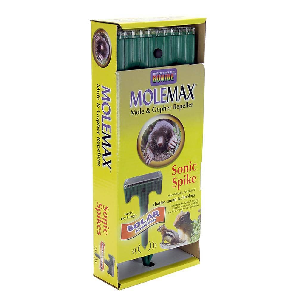 Molemax Solar Mole Spike Electronic Repellent - Hercitys