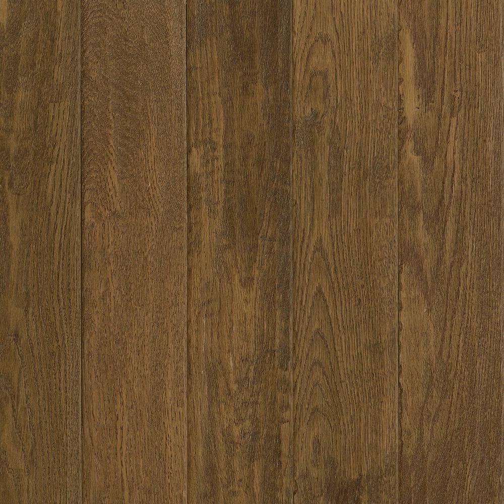 American Vintage Tawny Oak 3/8 in. T x 5 in. W T+G Hand Scraped Engineered Hardwood Flooring (25 sq.ft./ctn) - Hercitys