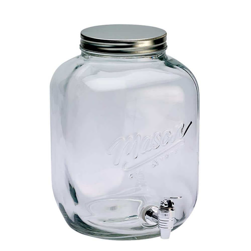 Serving 12 Qt. Clear Drink Dispenser With Spout And Lid - Hercitys