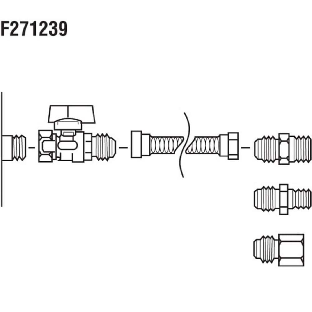 One Stop Universal Gas Appliance Hook-Up Kit - Hercitys