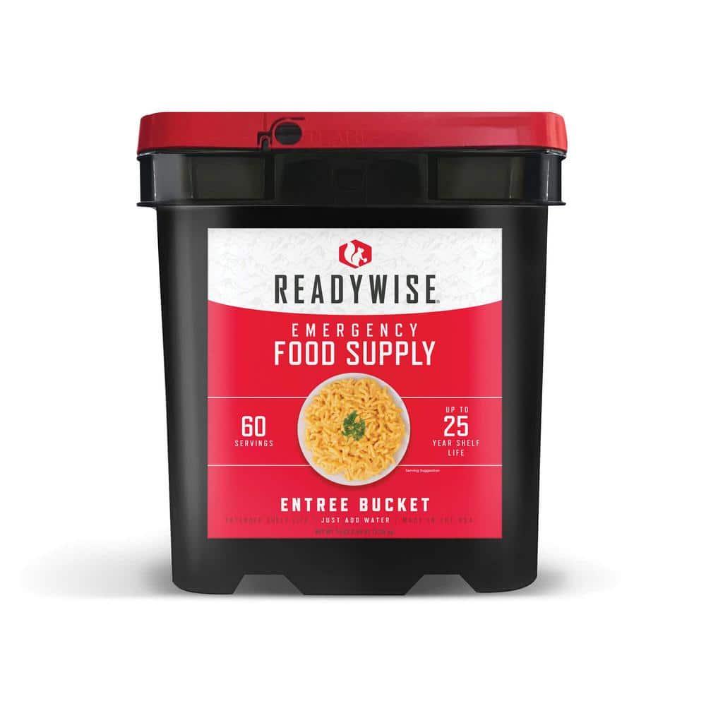 60-Serving Entree-Only Grab-and-Go Bucket - Hercitys