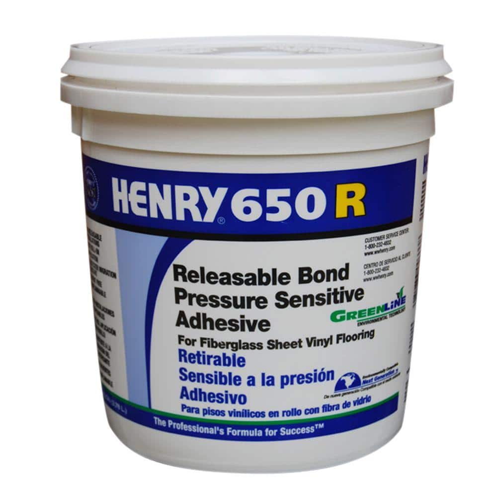 650R 1 Gal. Releasable Bond Pressure Sensitive Adhesive - Hercitys