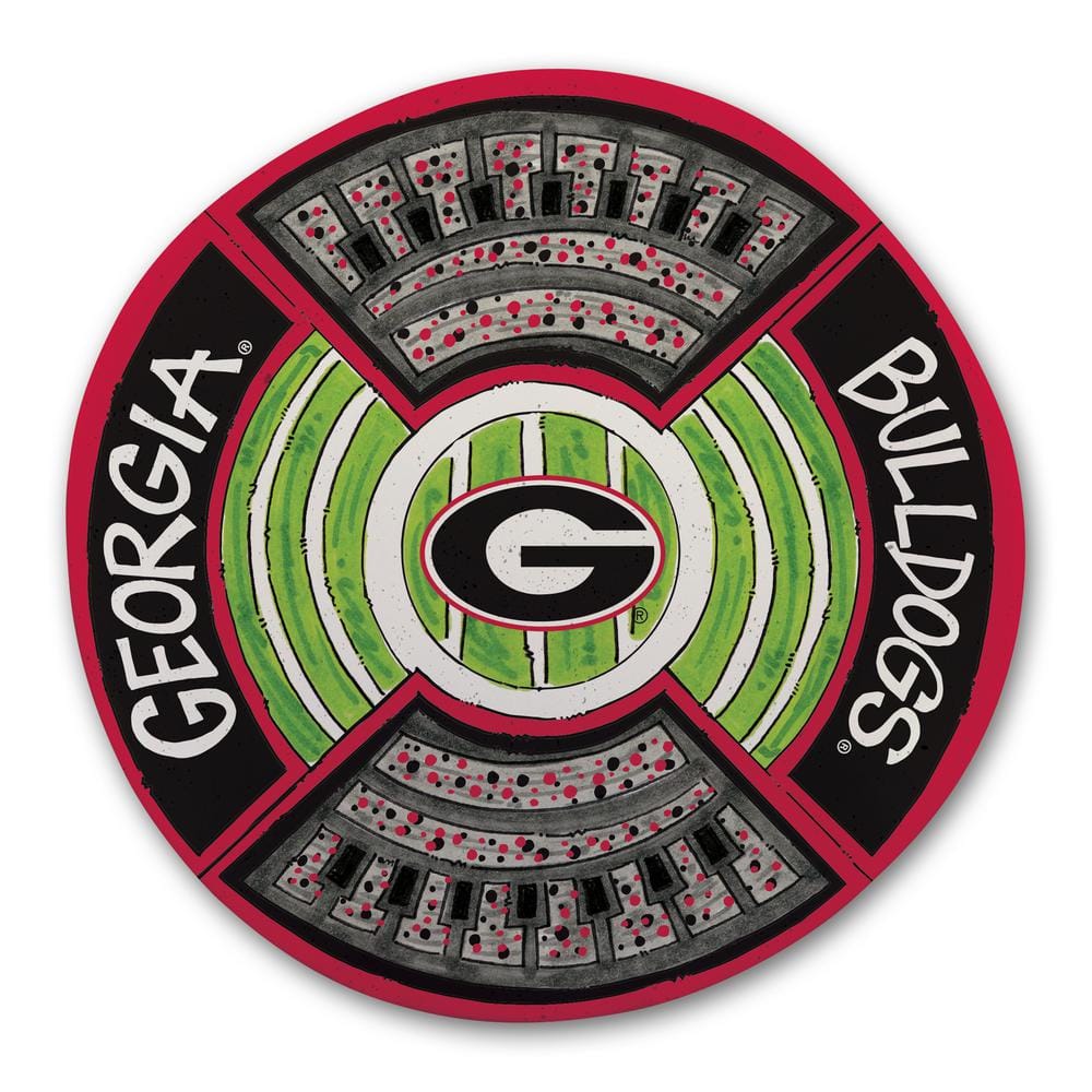 University of Georgia Football Stadium Melamine Platter - Hercitys
