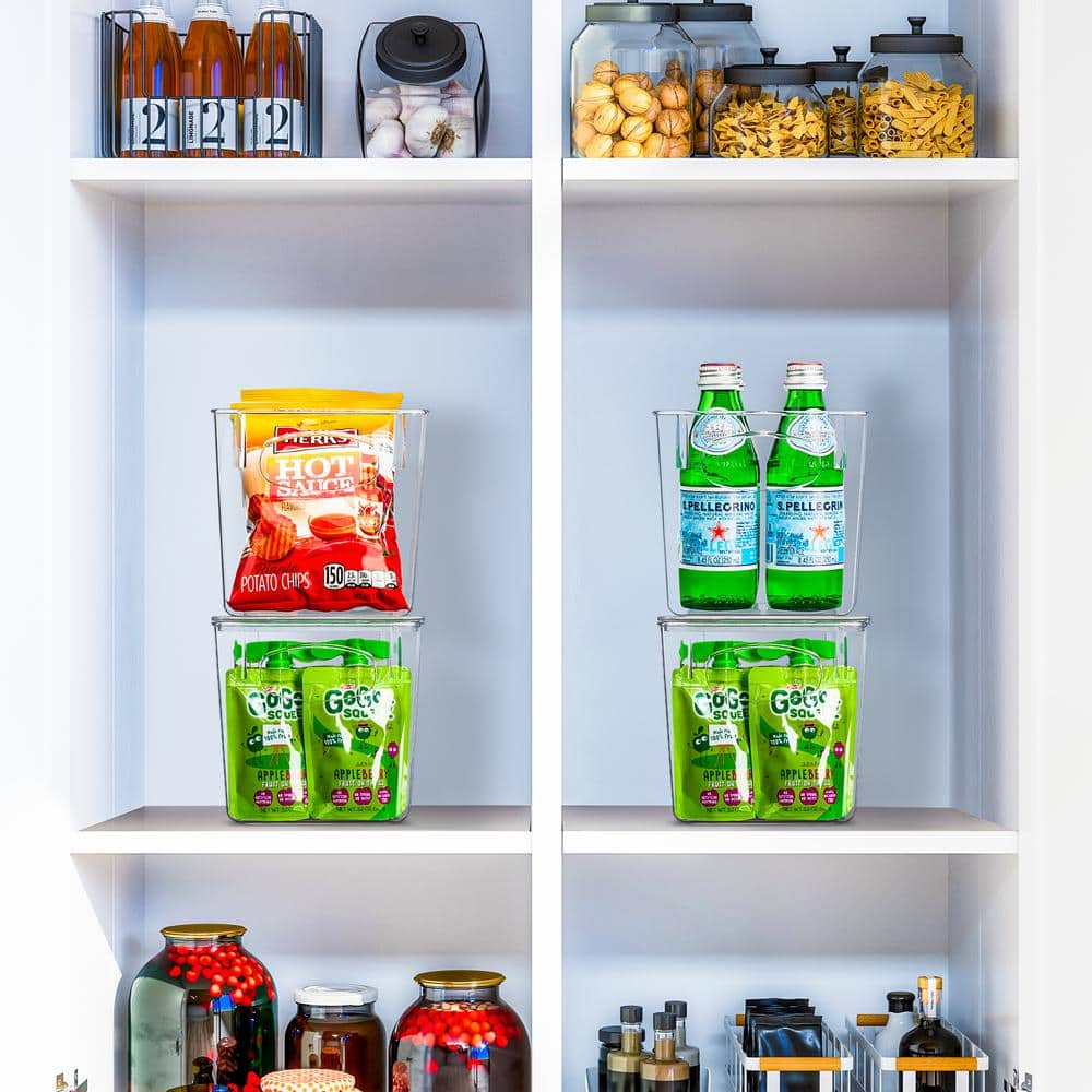 Plastic Food Storage Container with Lids (8-Pack) - Hercitys