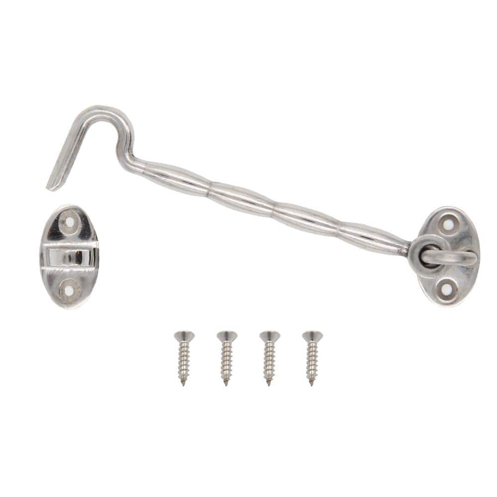 6 in. Stainless Steel Hook and Eye - Hercitys