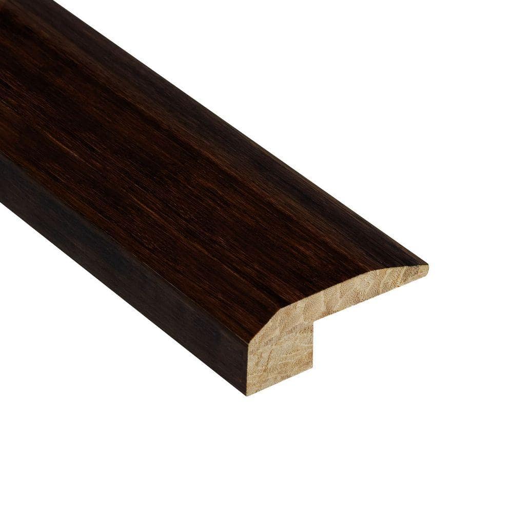 Strand Woven Walnut 9/16 in. Thick x 2-1/8 in. Wide x 47 in. Length Bamboo Carpet Reducer Molding - Hercitys