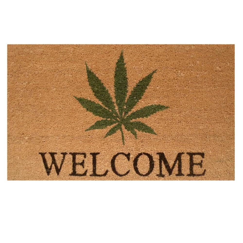 Welcome Door Mat 17 in. x 29 in. - Hercitys