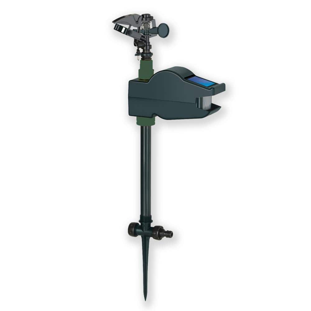 Hydro Critter Blaster Animal Sprinkler Repeller Scarecrow Motion Activated Solar Powered - Hercitys