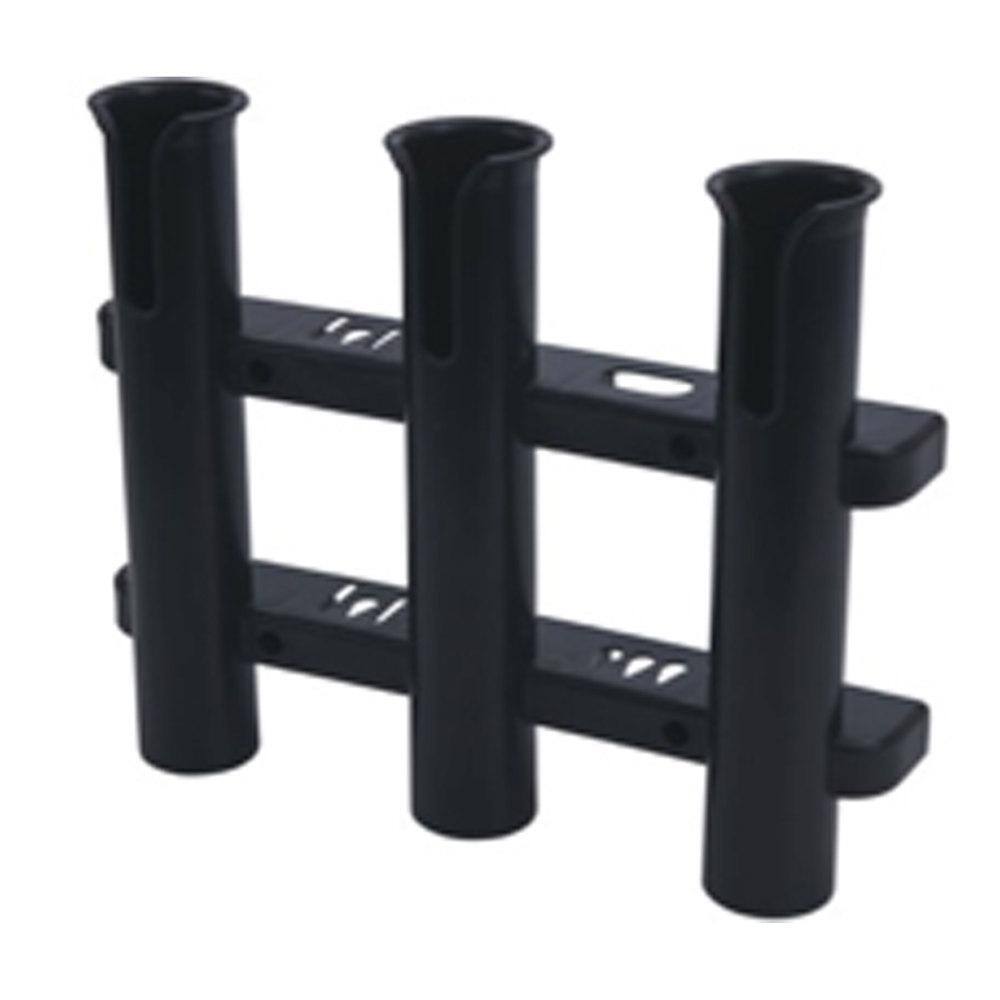 Three-Pole Side Mount Rod Holder – Black - Hercitys