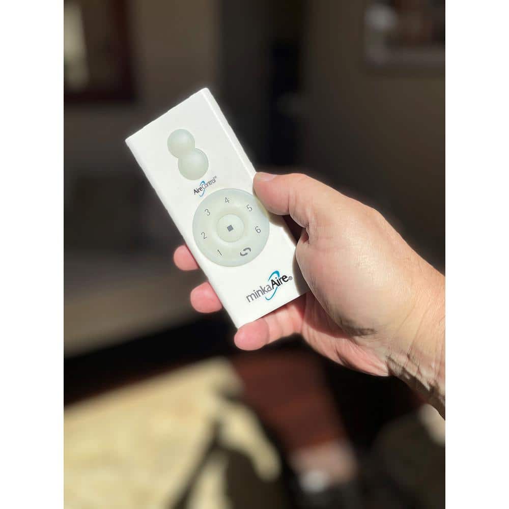 Aire- Control 6 Speed 256 Bit Dimmer Handheld Ceiling Fan Remote Control White - Hercitys