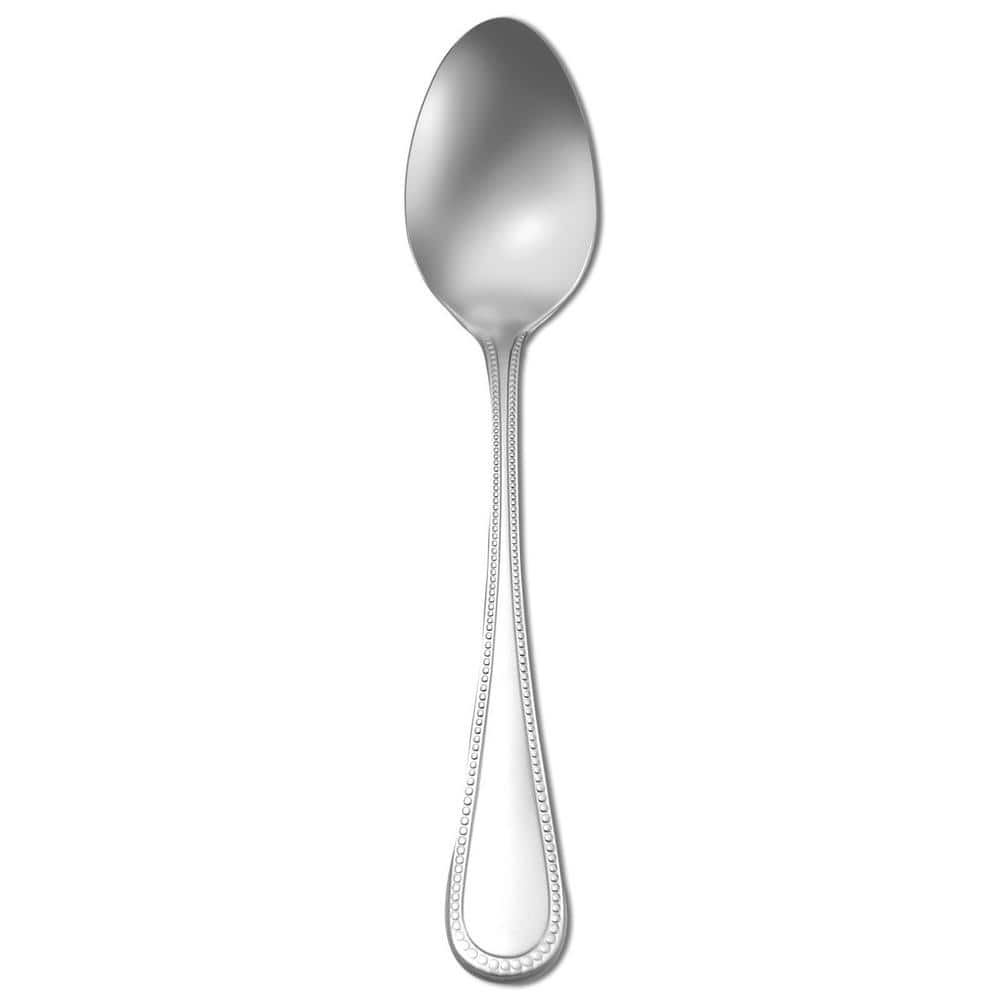 Pearl 18/10 Stainless Steel Oval Bowl Soup/Dessert Spoons (Set of 12) - Hercitys