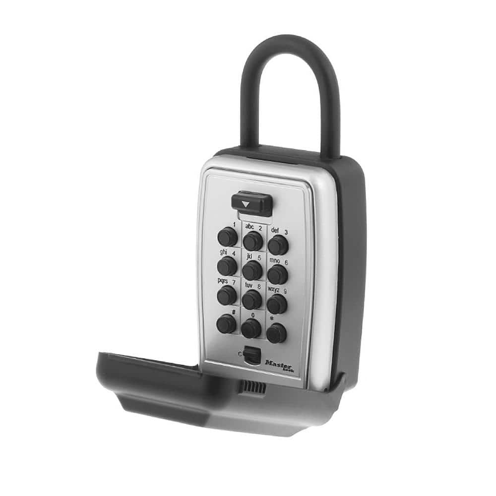 Lock Box, Resettable Push Button Combination - Hercitys