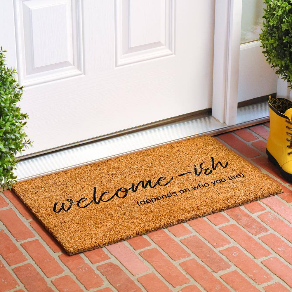 Welcome-ish Doormat 17″ x 29″ - Hercitys