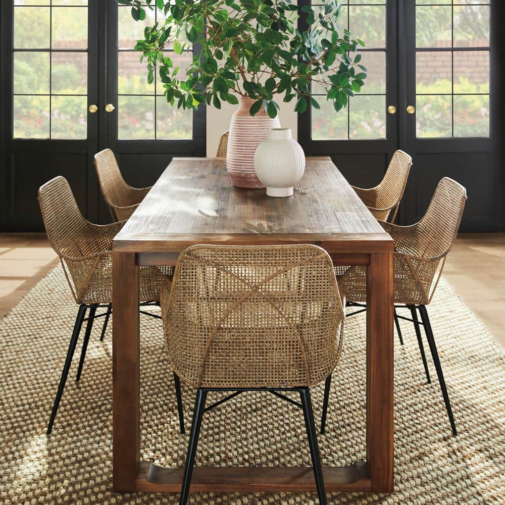 Neutral 15 in. x 15 in. Silver / Cream Bordered Square Cotton Placemats (Set of 4) - Hercitys