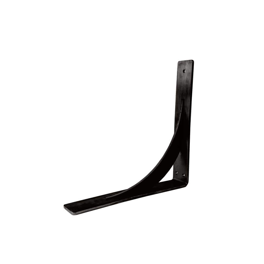 Delta 10 in. L Black Steel Heavy Duty Countertop Support Bracket - Hercitys