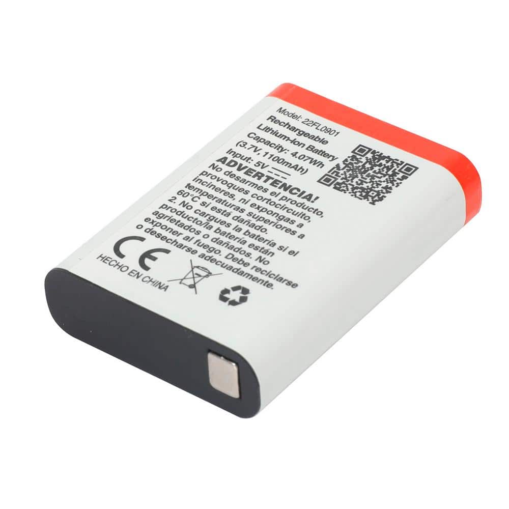 600 Lumens Dual Power Aluminum Headlight 3.7-Volt 1100 mAh Rechargeable Replacement Battery - Hercitys