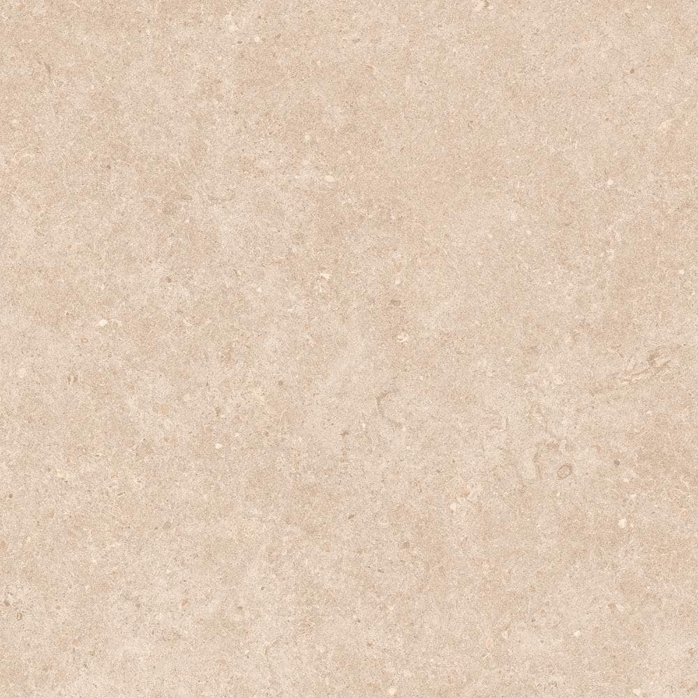 Pietra Limestone Sand 24 in. x 24 in. x 0.75 in. Stone Look Porcelain Paver (Case of 2) - Hercitys