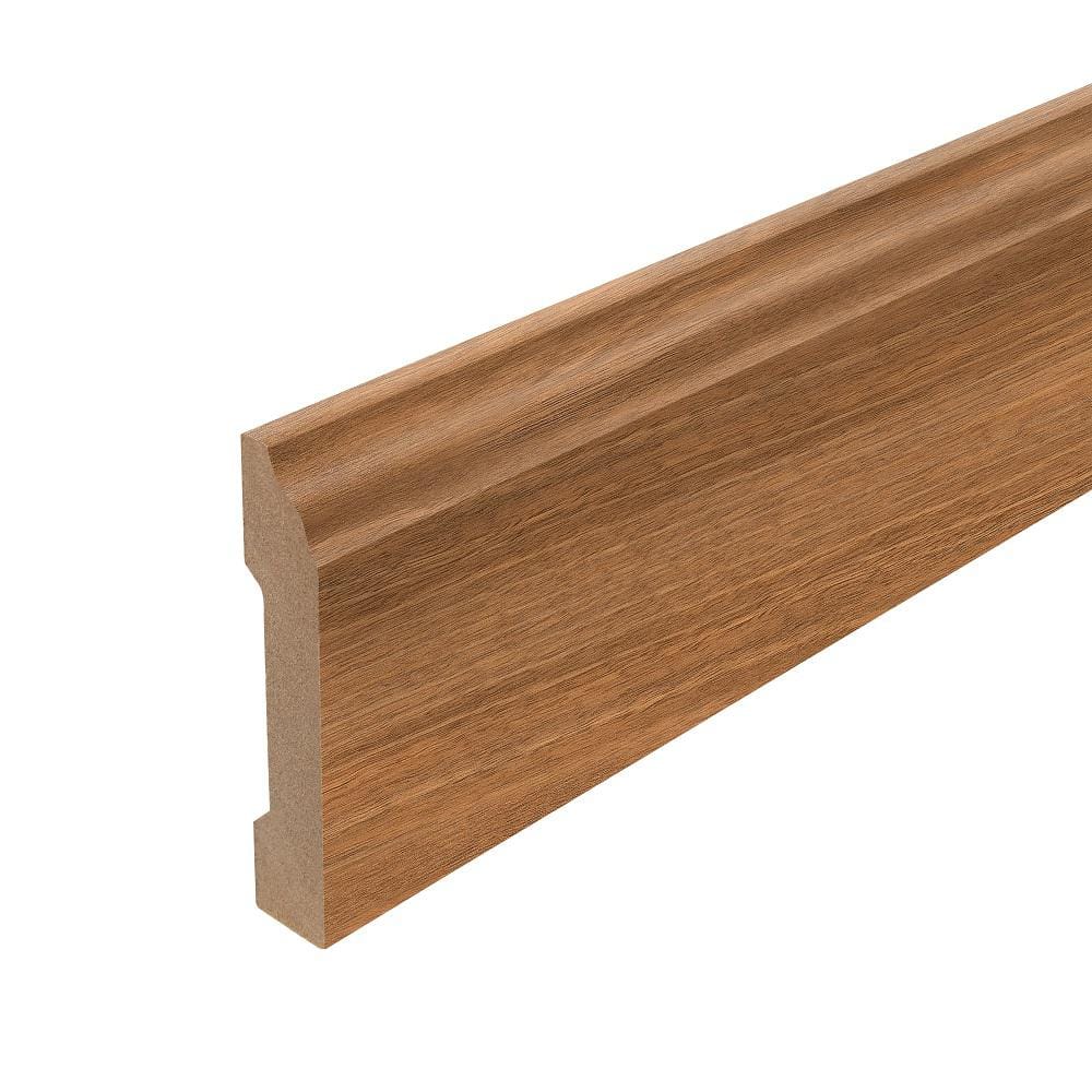 Walnut Glen 0.62 in. T x 3.3 in. W x 94.5 in. L Base Molding - Hercitys