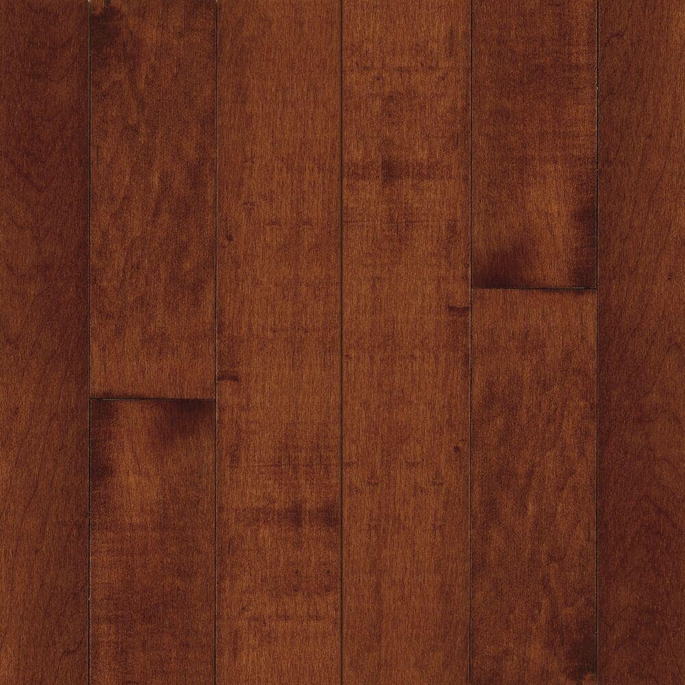 Prestige Cherry Maple 3/4 in. T x 5 in. W Smooth Solid Hardwood Flooring (23.5 sq.ft./ctn) - Hercitys