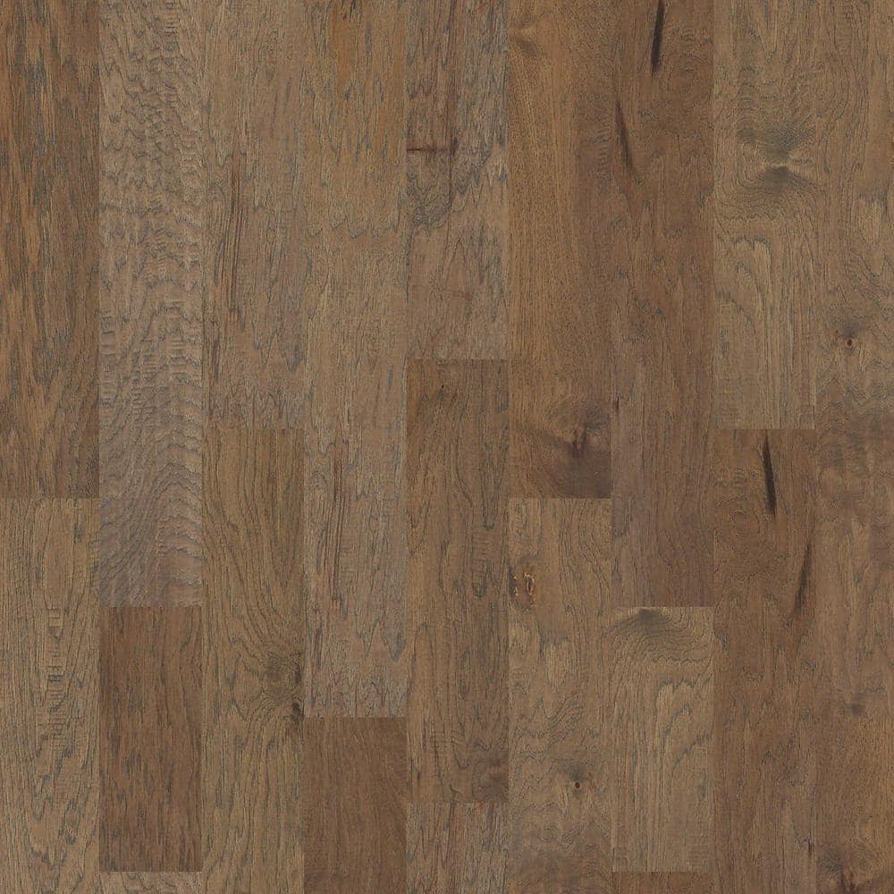 Olympia Trenton Hickory 3/8 In. T X 6.3 in. W Tongue and Groove Scraped Engineered Hardwood Flooring (30.48 sq.ft./case) - Hercitys